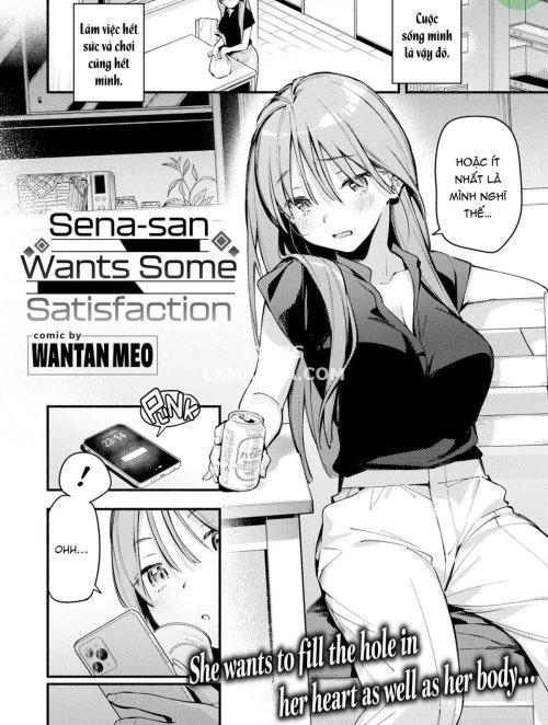 Sena-san Wants Some Satisfaction